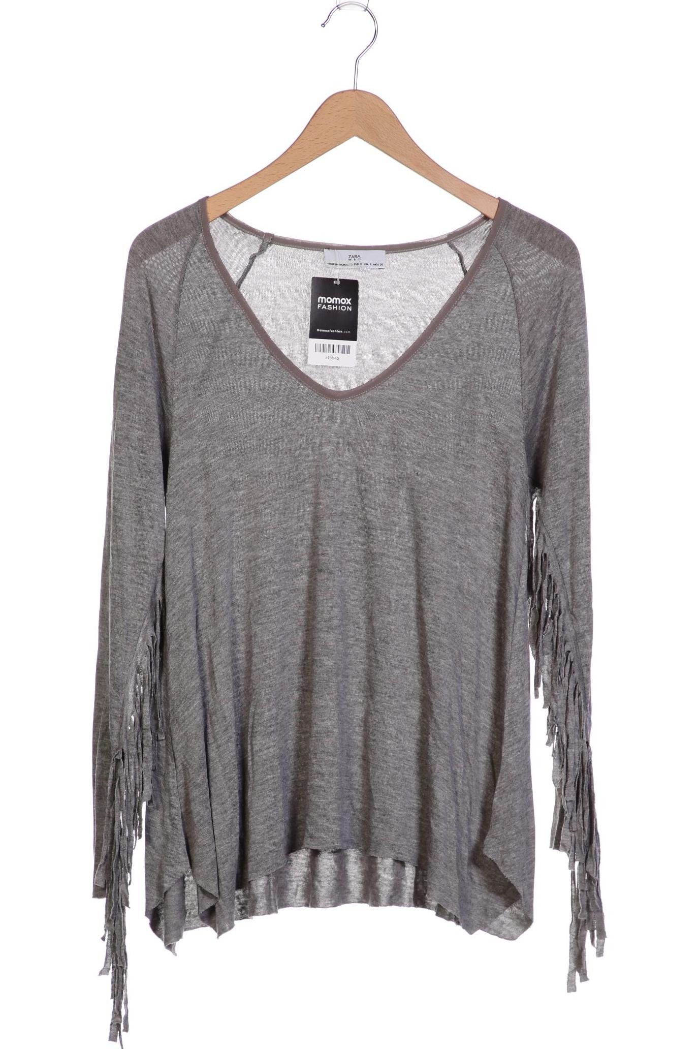 

ZARA Damen Pullover, grau