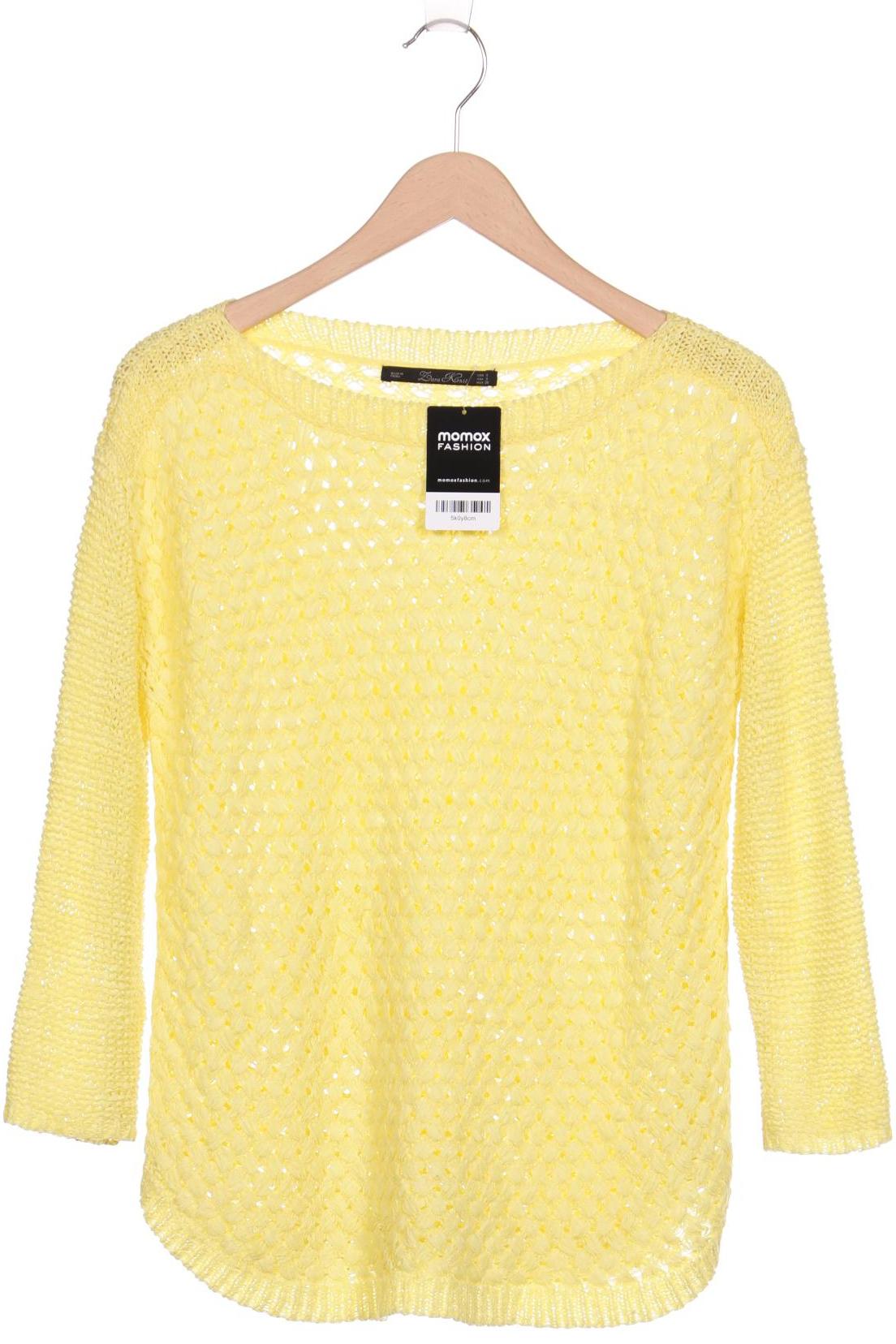 

ZARA Damen Pullover, gelb