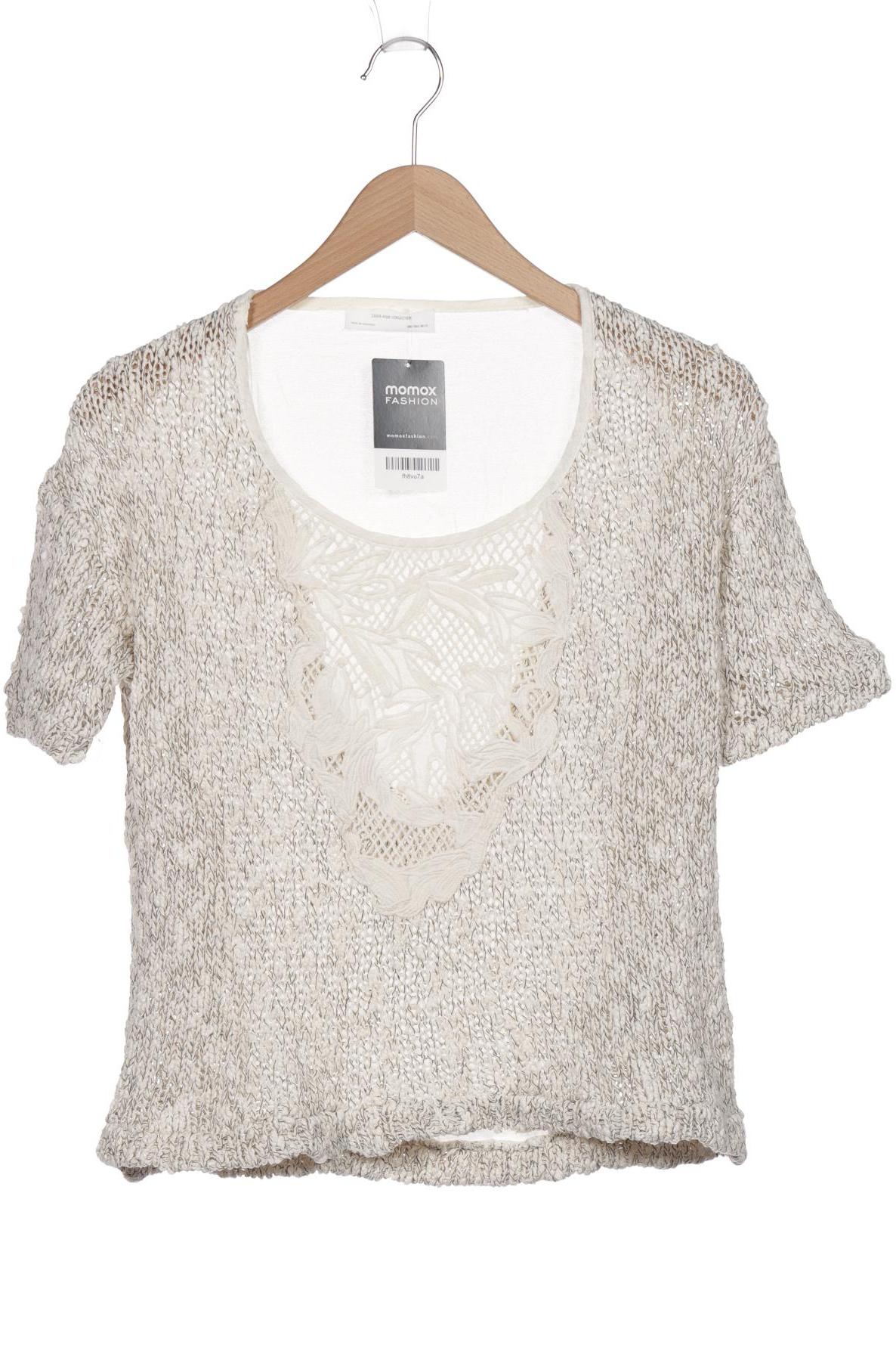 

ZARA Damen Pullover, cremeweiß
