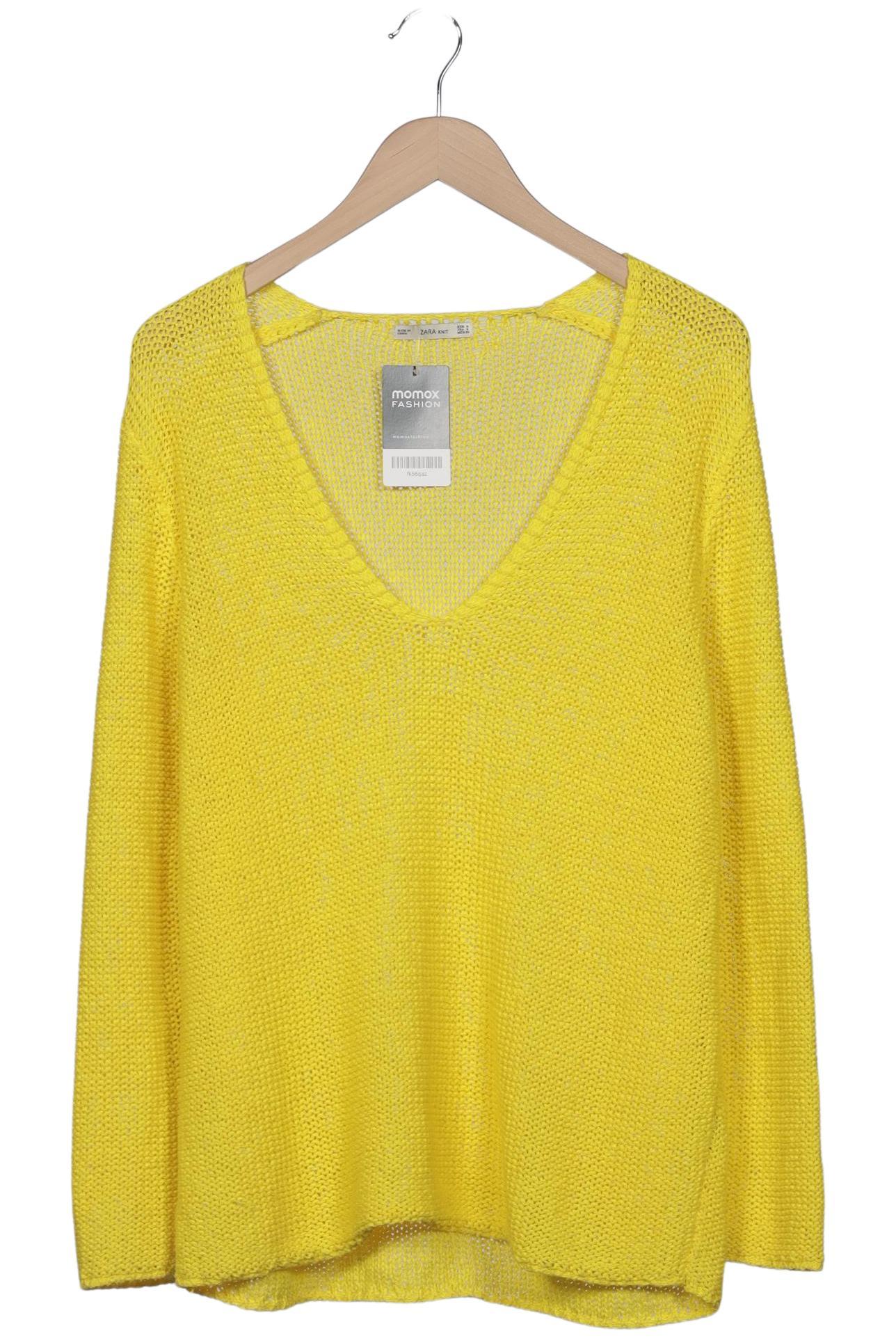 

Zara Damen Pullover, gelb, Gr. 36