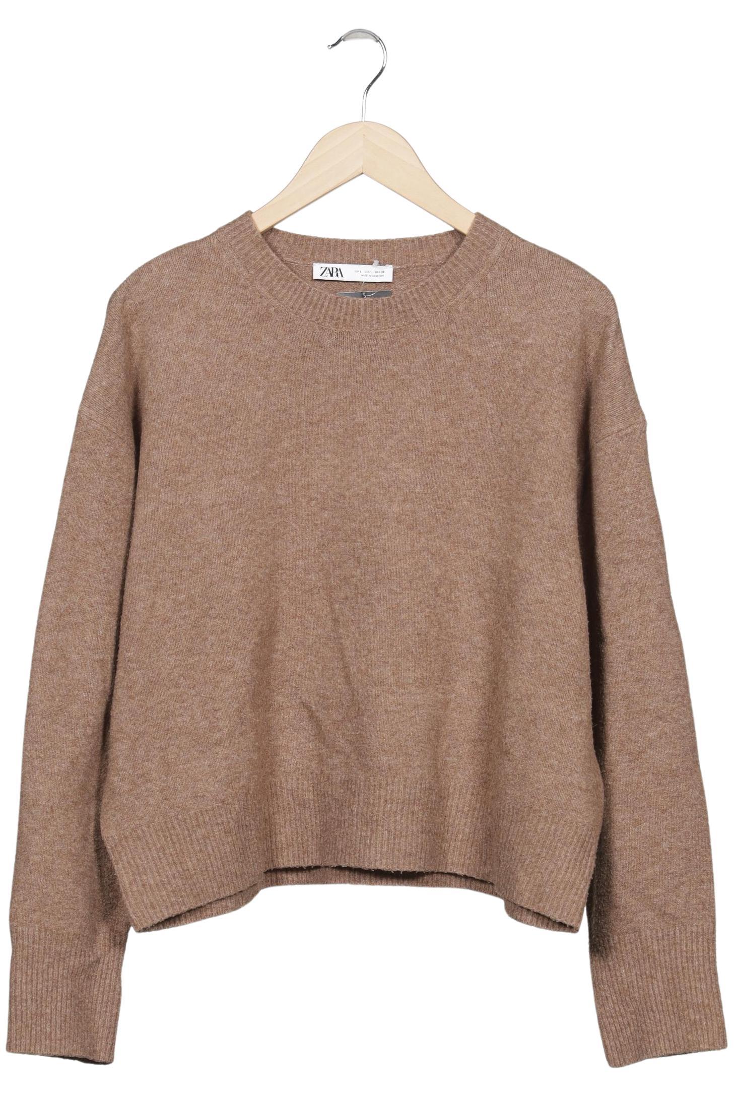 

Zara Damen Pullover, braun, Gr. 42