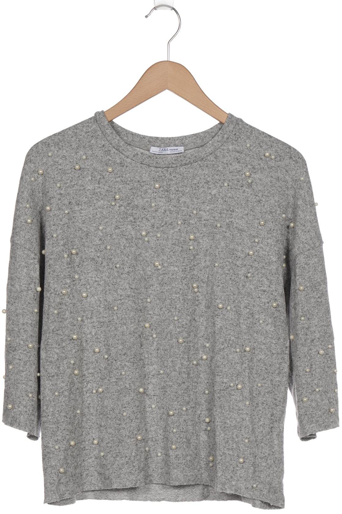 

ZARA Damen Pullover, grau
