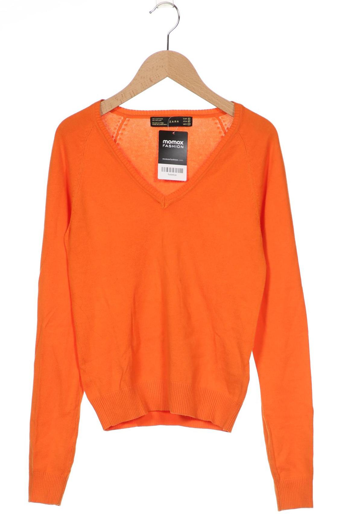 

ZARA Damen Pullover, orange