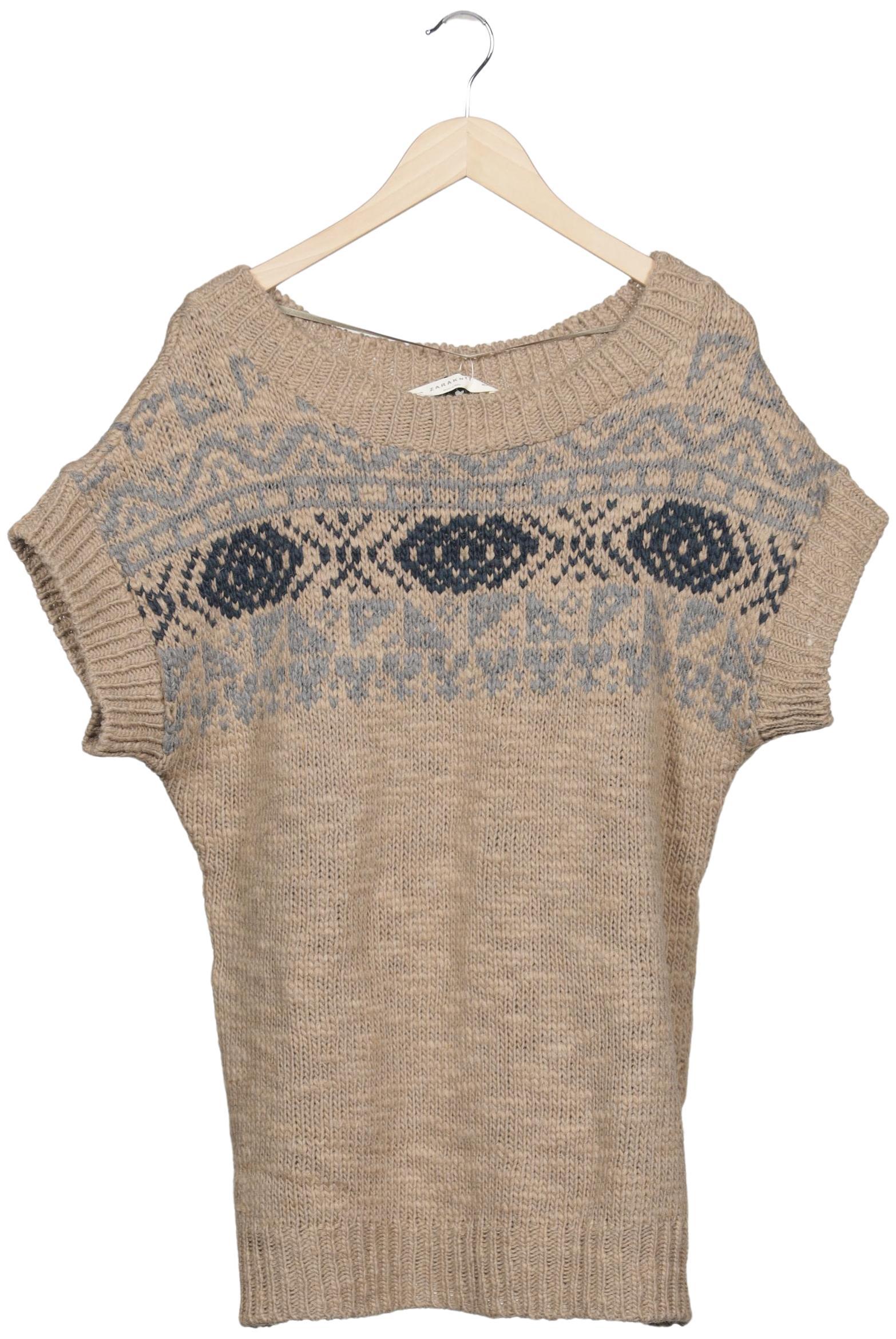 

Zara Damen Pullover, beige, Gr. 38
