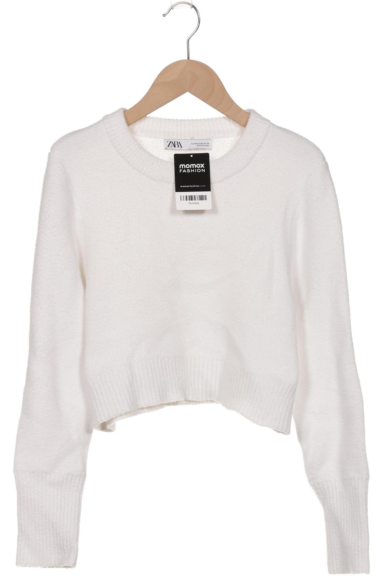 

Zara Damen Pullover, weiß, Gr. 38