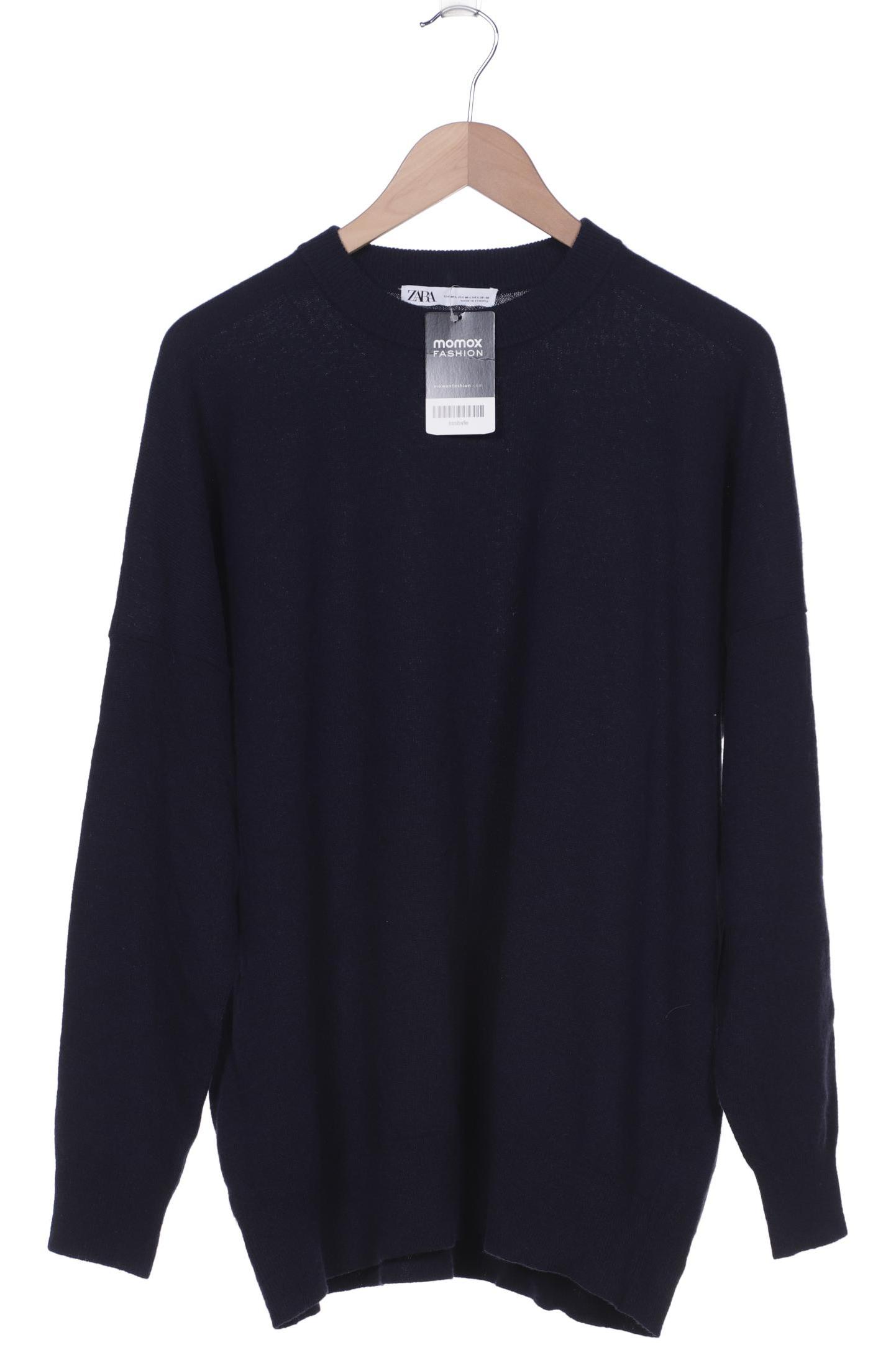 

ZARA Damen Pullover, marineblau