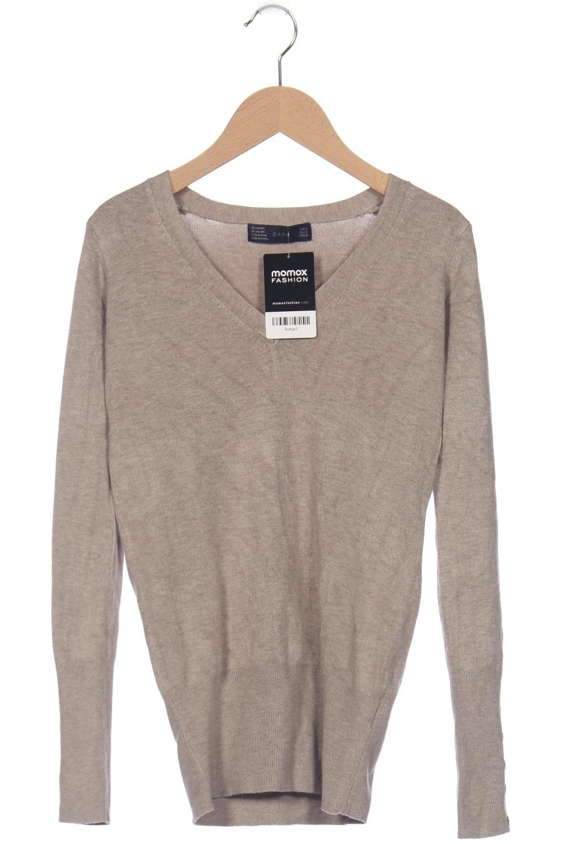

Zara Damen Pullover, beige, Gr. 36