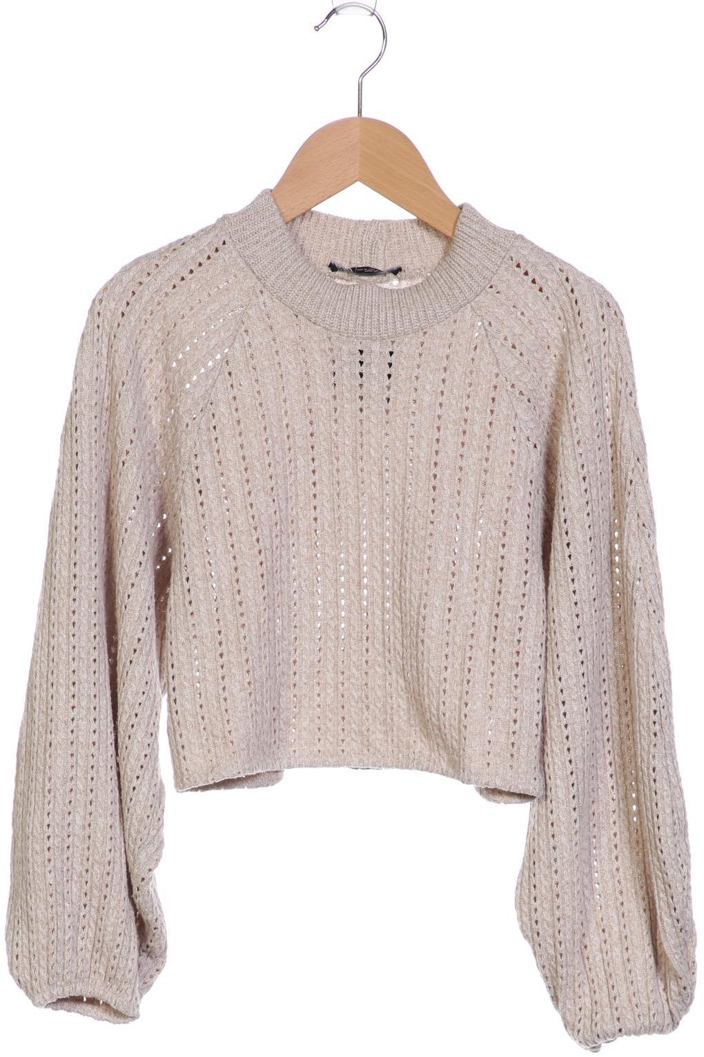 

Zara Damen Pullover, beige, Gr. 38