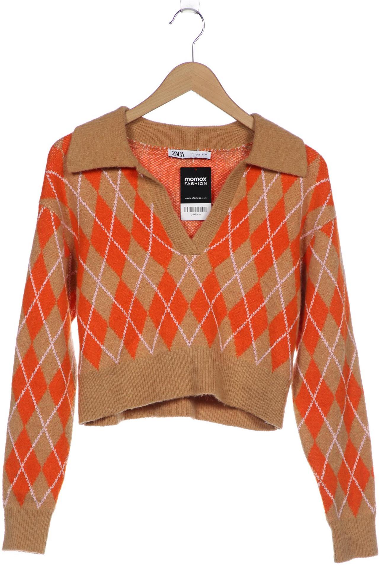 

ZARA Damen Pullover, beige