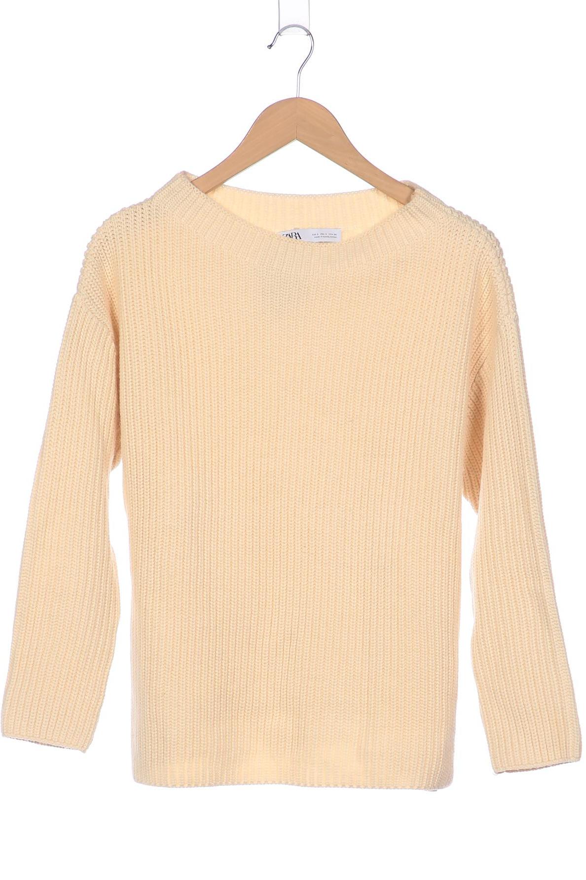

Zara Damen Pullover, cremeweiß, Gr. 36