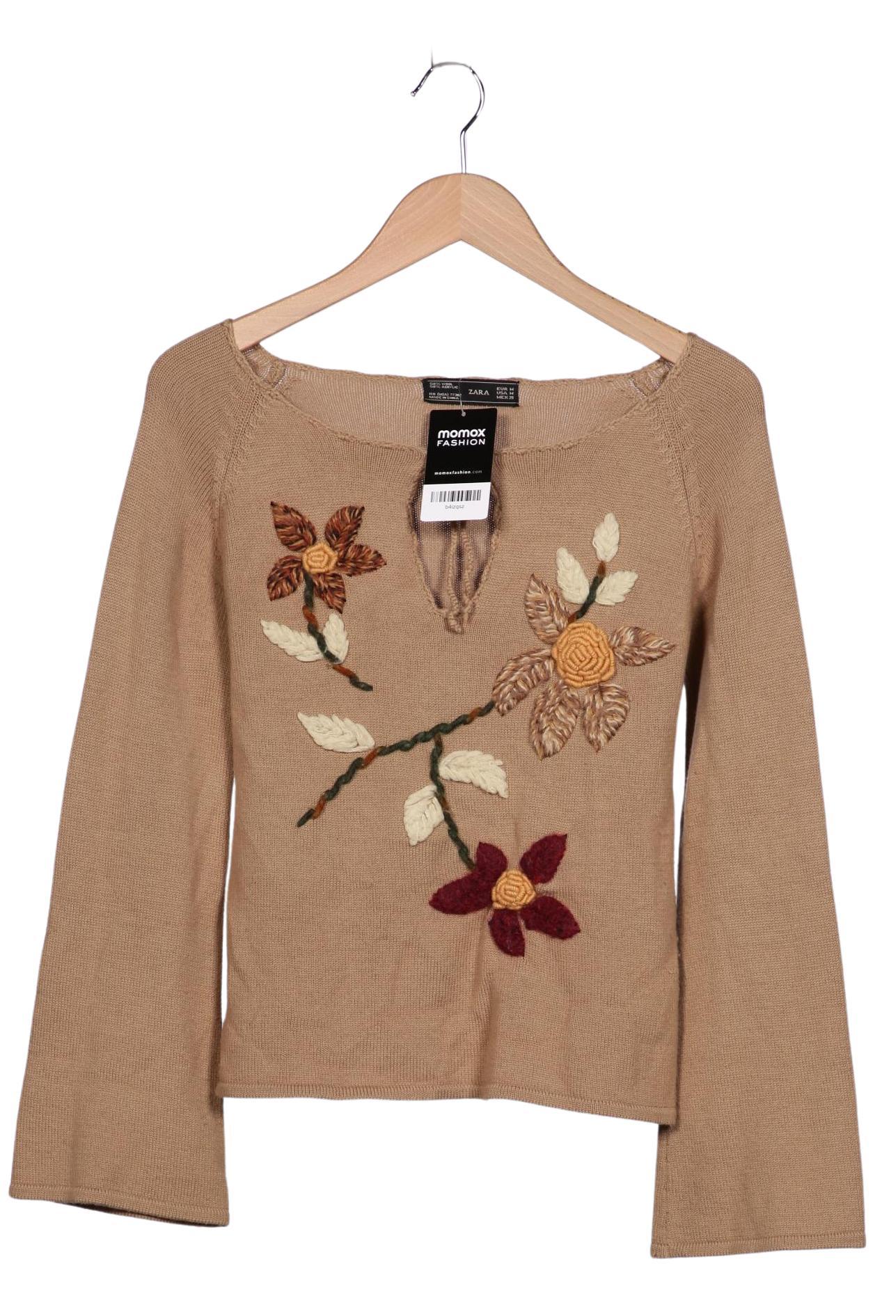 

Zara Damen Pullover, beige, Gr. 38