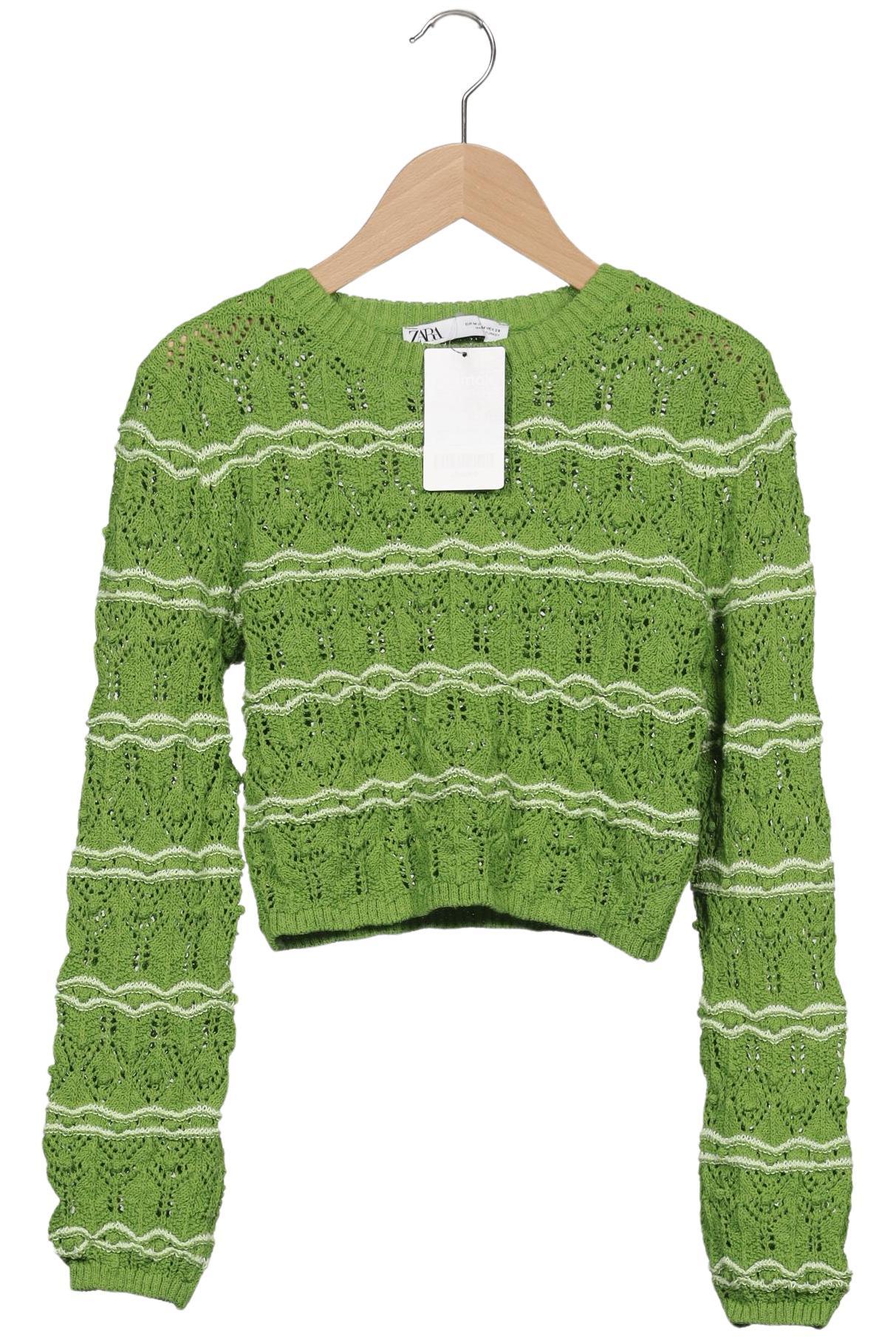 

Zara Damen Pullover, grün, Gr. 38