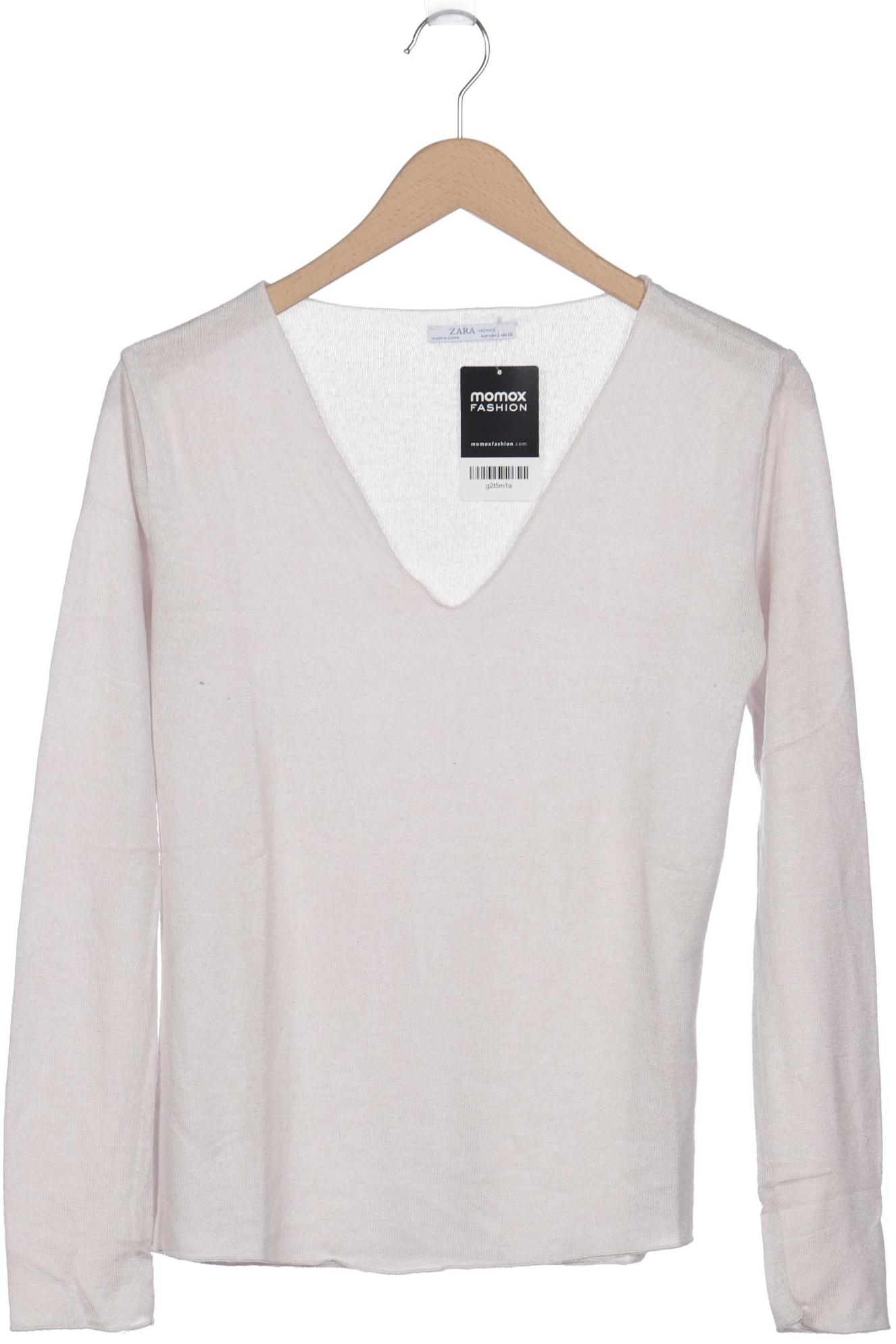 

ZARA Damen Pullover, cremeweiß