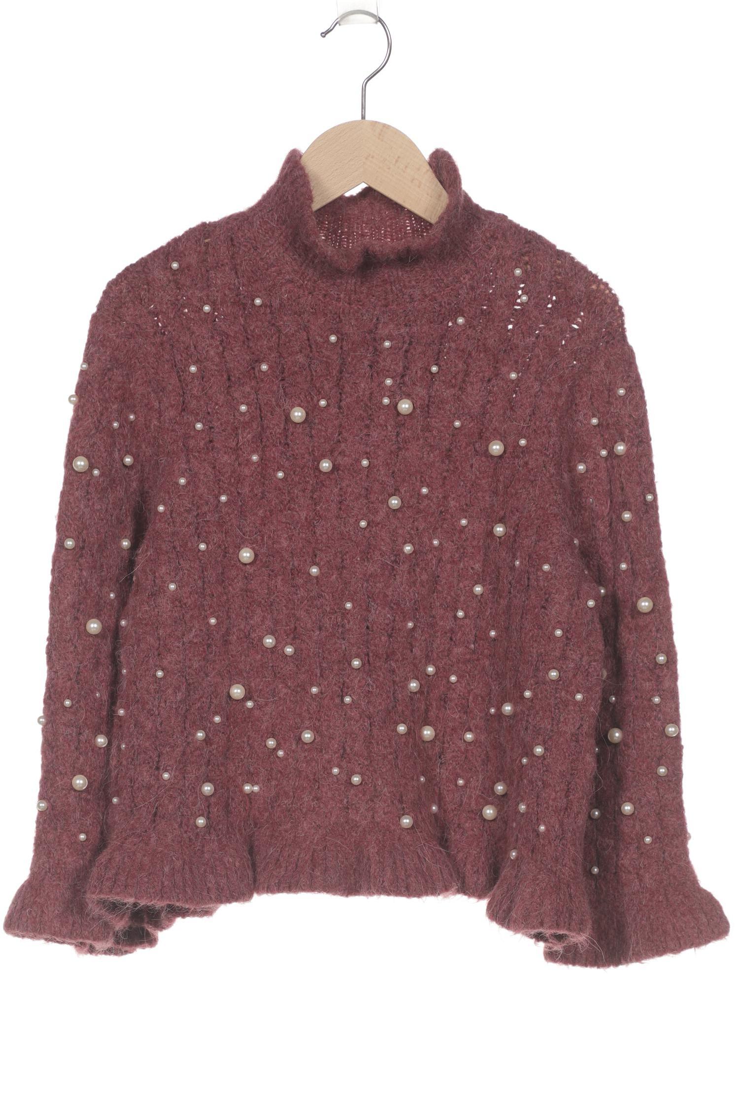 

Zara Damen Pullover, bordeaux, Gr. 38