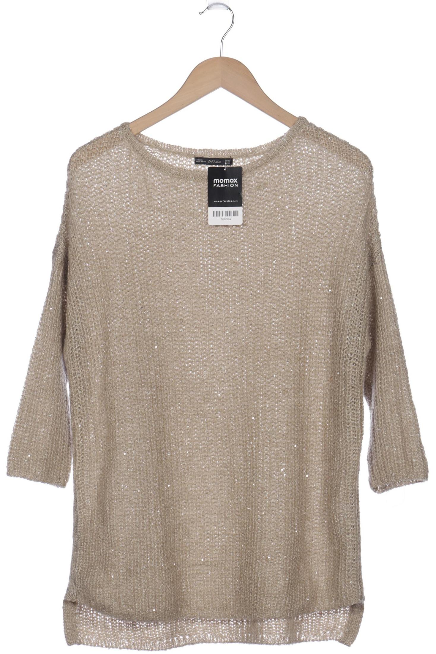 

Zara Damen Pullover, beige, Gr. 36