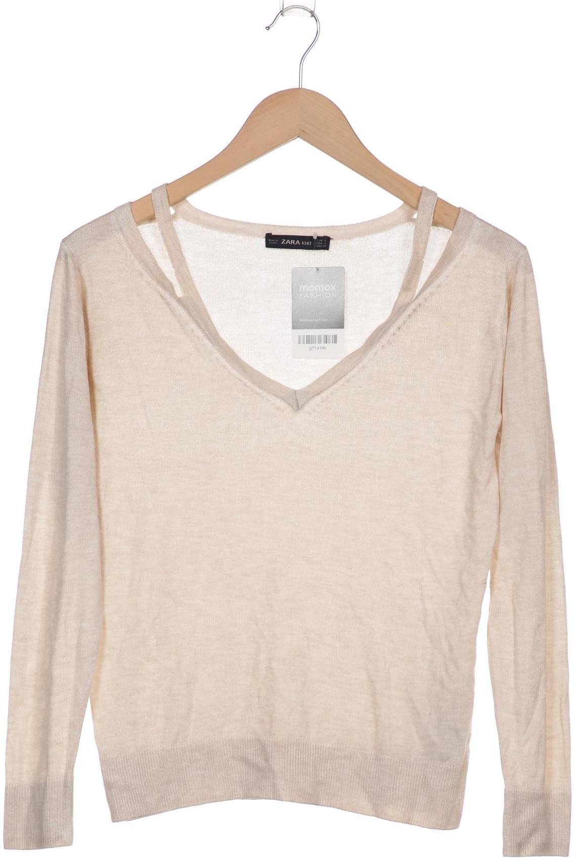 

Zara Damen Pullover, beige, Gr. 36