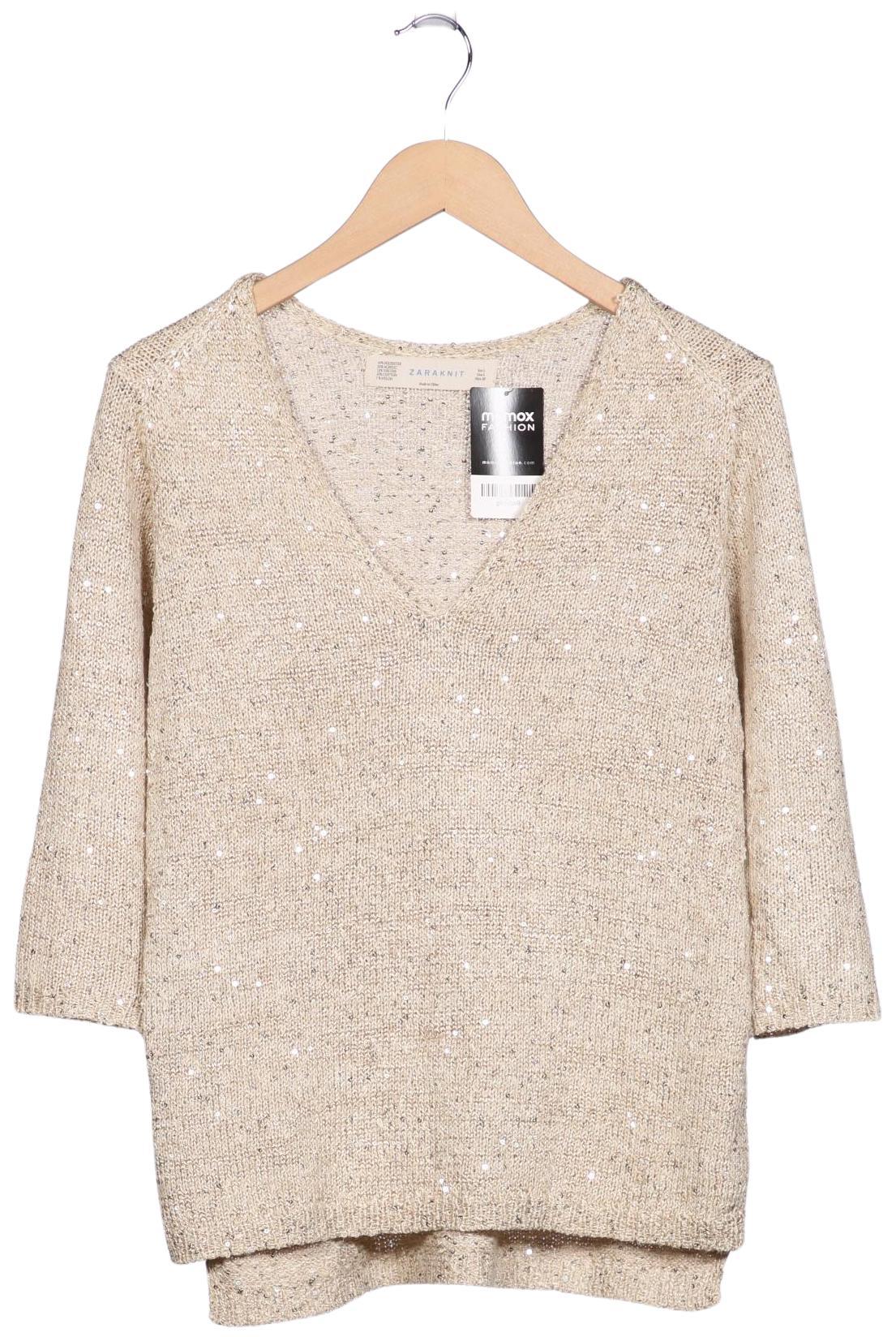 

Zara Damen Pullover, beige, Gr. 42