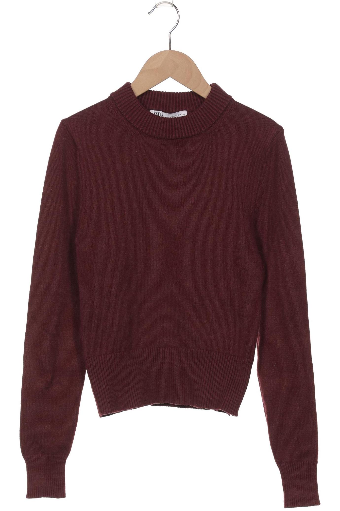 

Zara Damen Pullover, bordeaux, Gr. 38