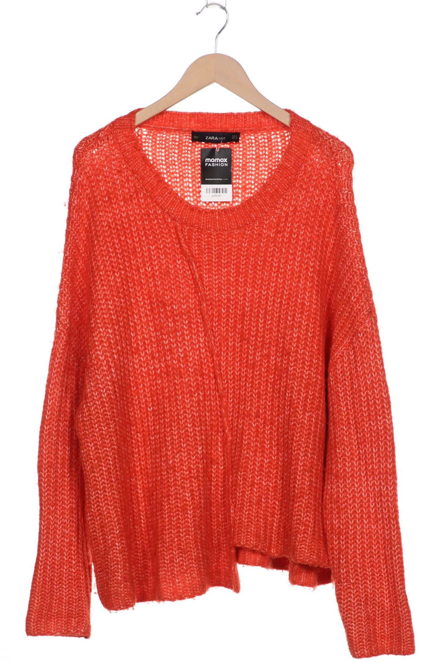 

ZARA Damen Pullover, orange