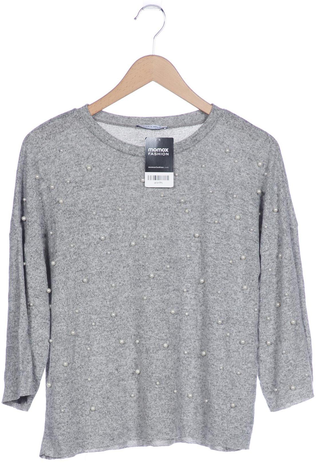 

ZARA Damen Pullover, grau