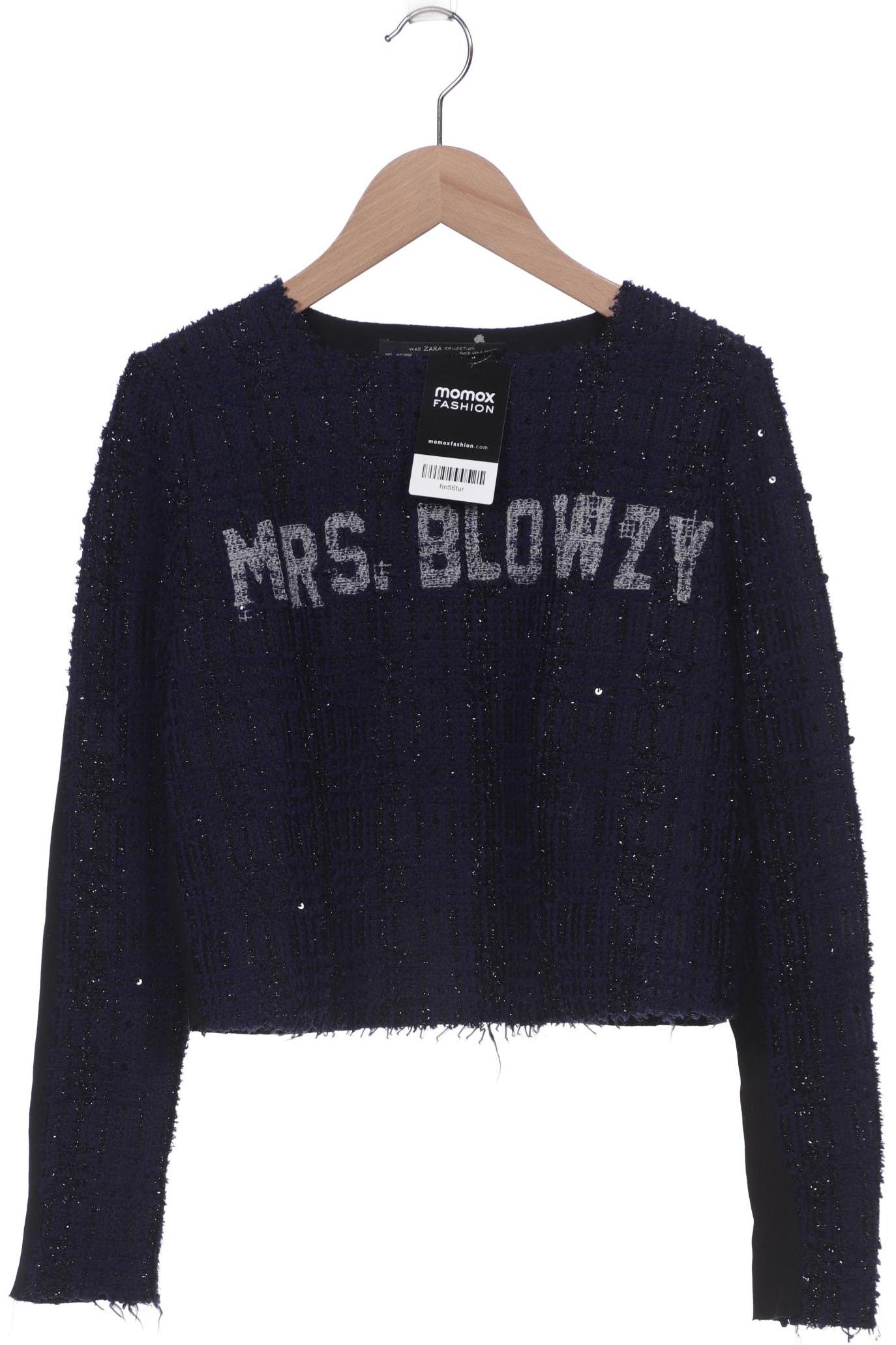 

ZARA Damen Pullover, marineblau