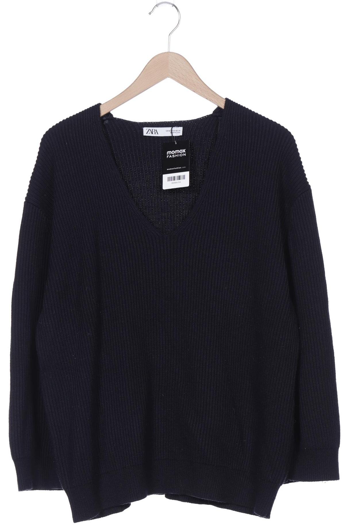 

Zara Damen Pullover, marineblau, Gr. 38