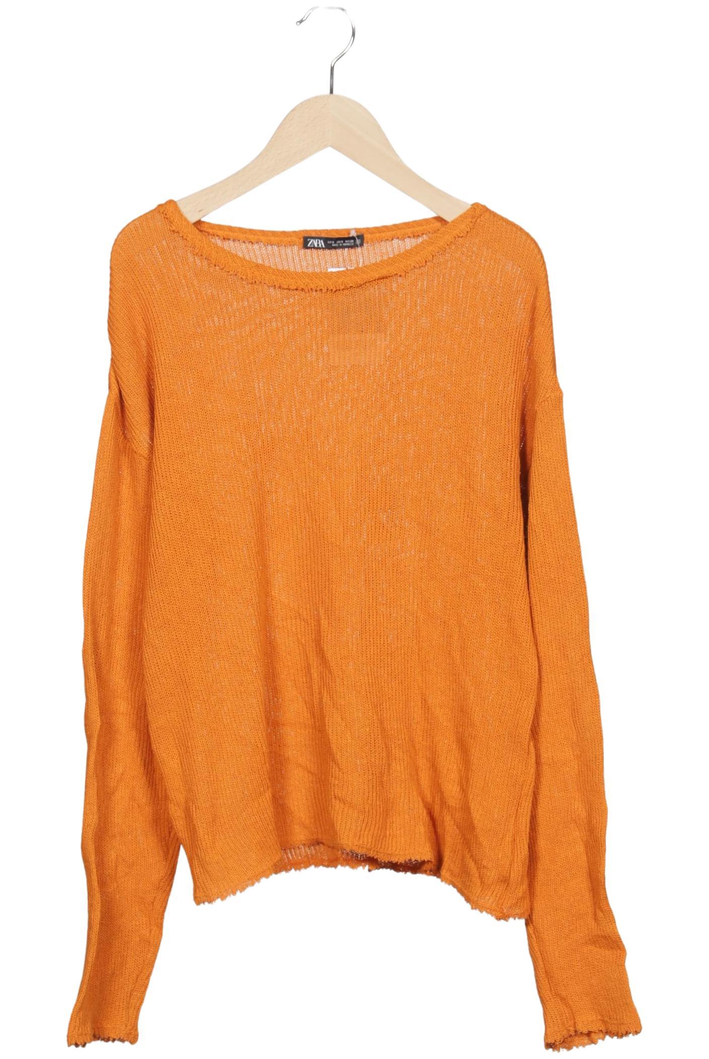 

Zara Damen Pullover, orange, Gr. 36