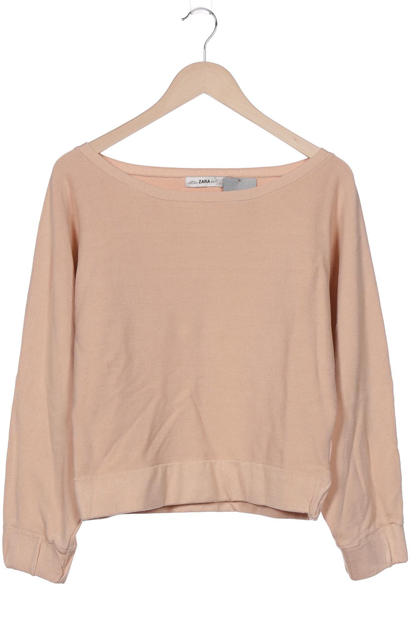 

ZARA Damen Pullover, beige