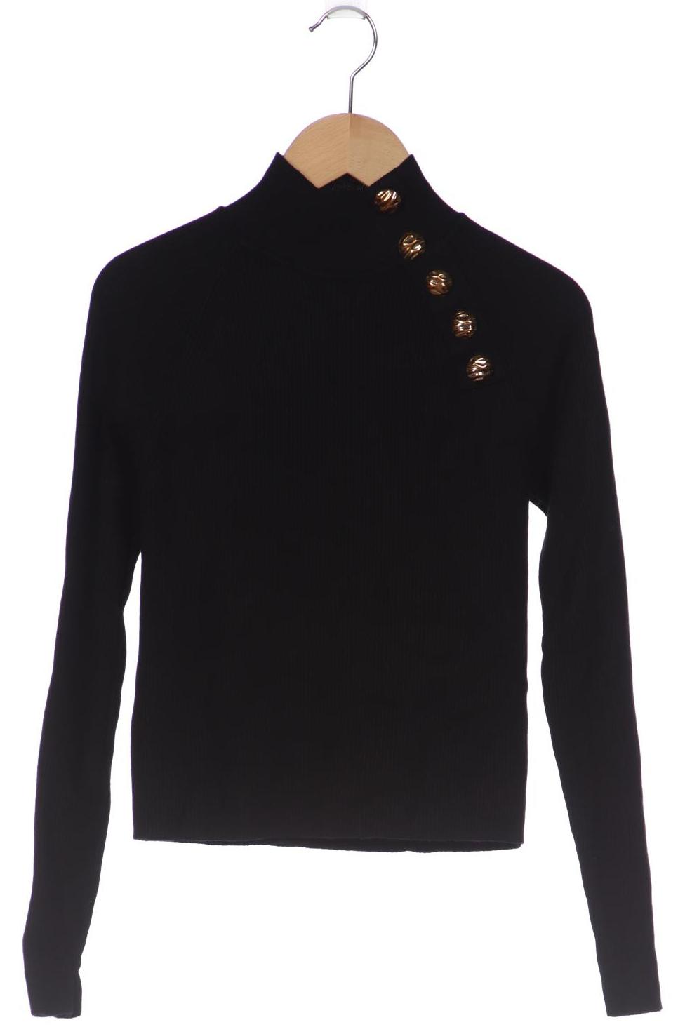 

ZARA Damen Pullover, schwarz
