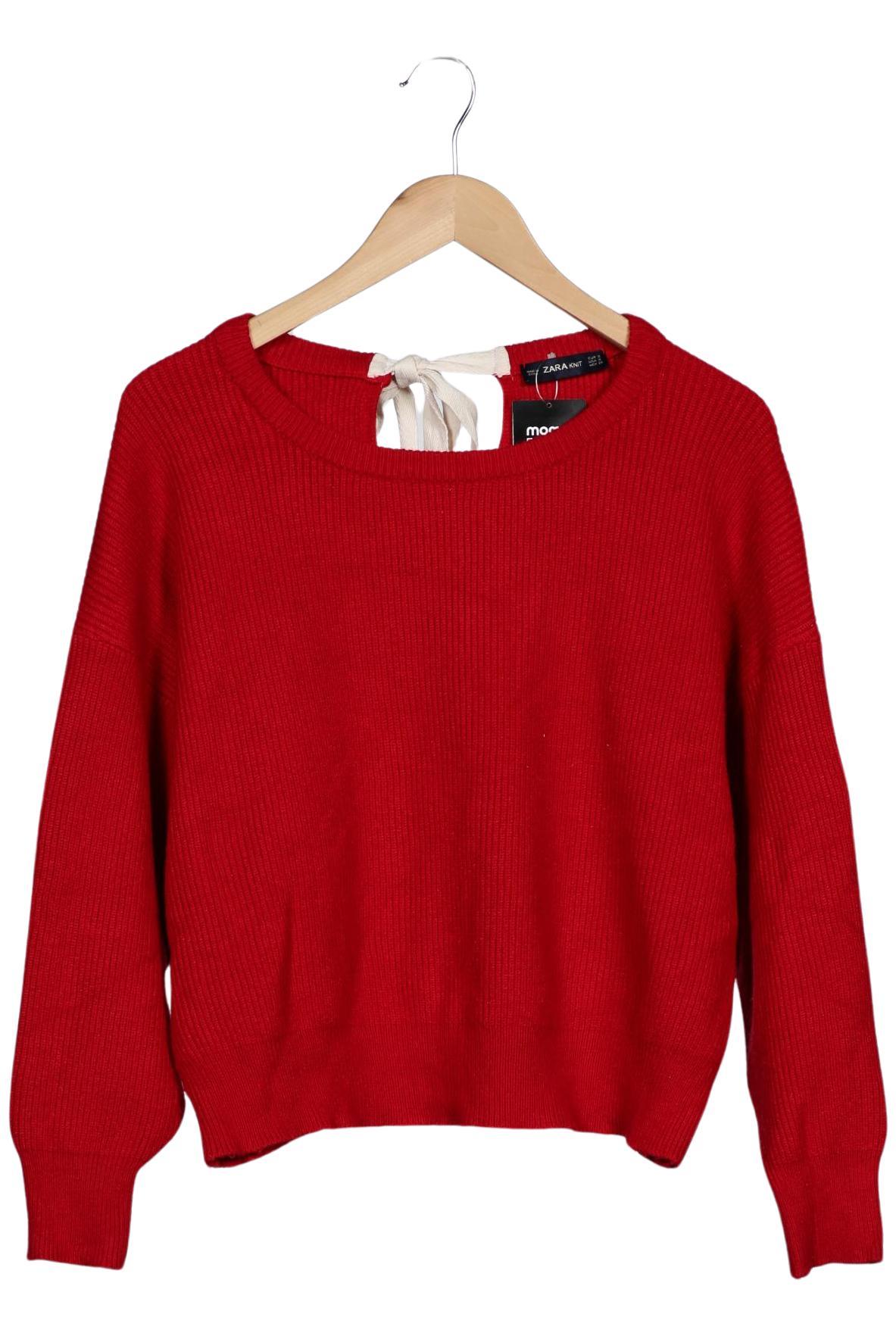 

Zara Damen Pullover, rot, Gr. 36