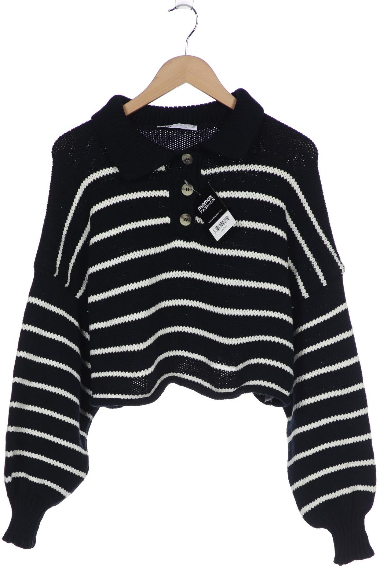 

ZARA Damen Pullover, schwarz