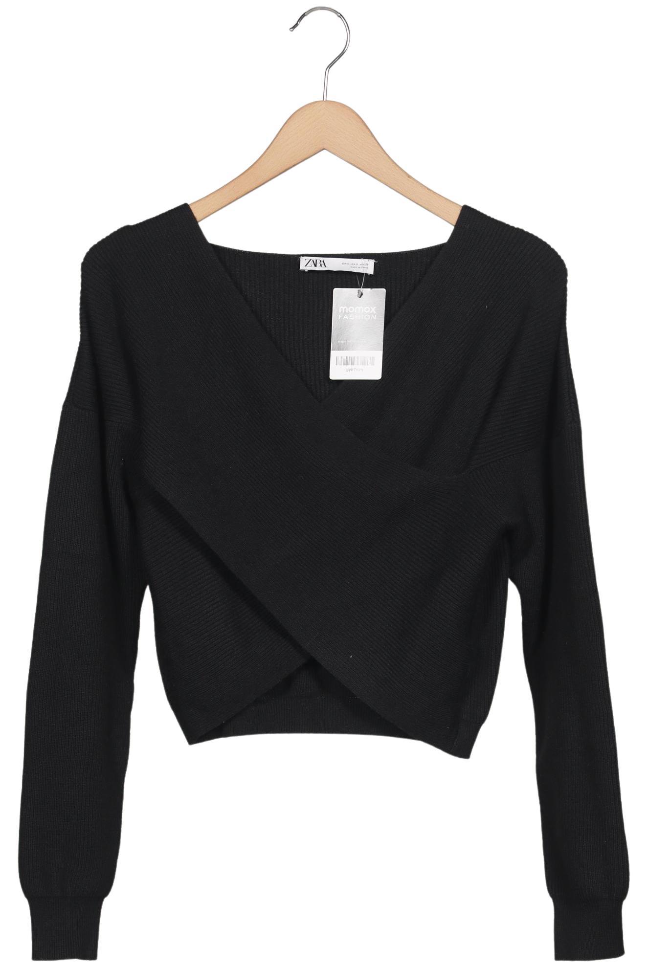 

Zara Damen Pullover, schwarz, Gr. 36