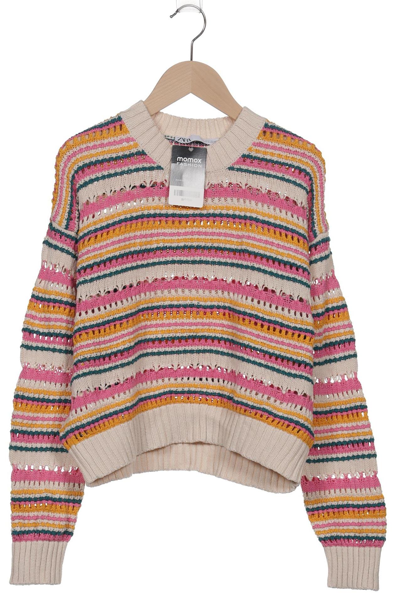 

Zara Damen Pullover, mehrfarbig, Gr. 36