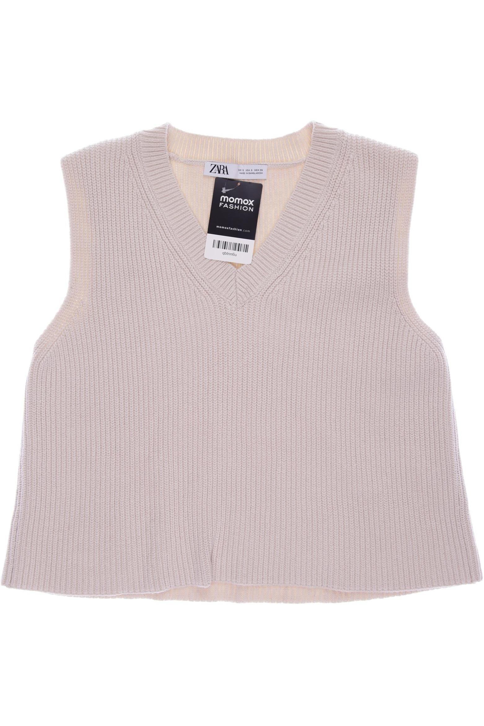 

ZARA Damen Pullover, beige