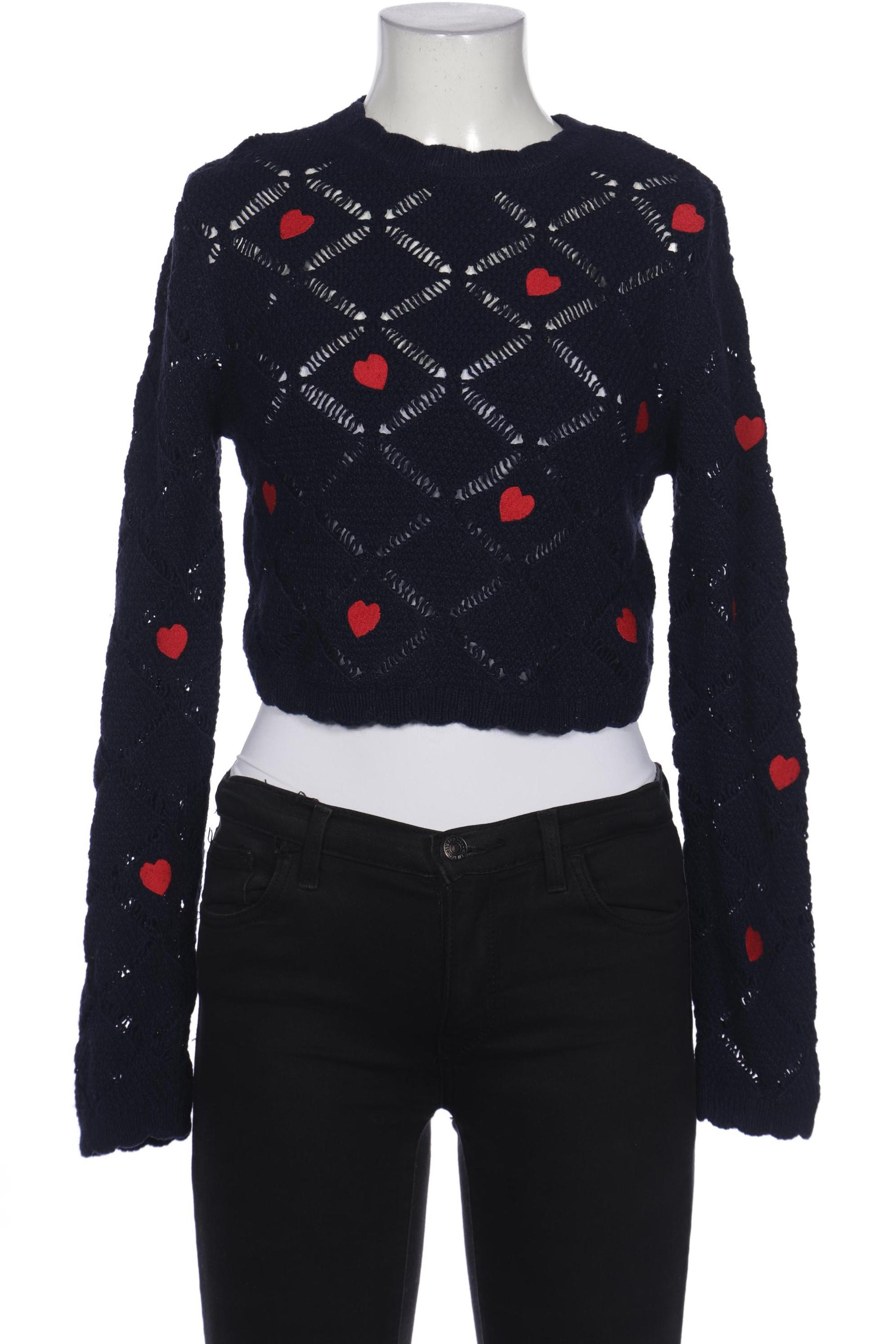

ZARA Damen Pullover, marineblau