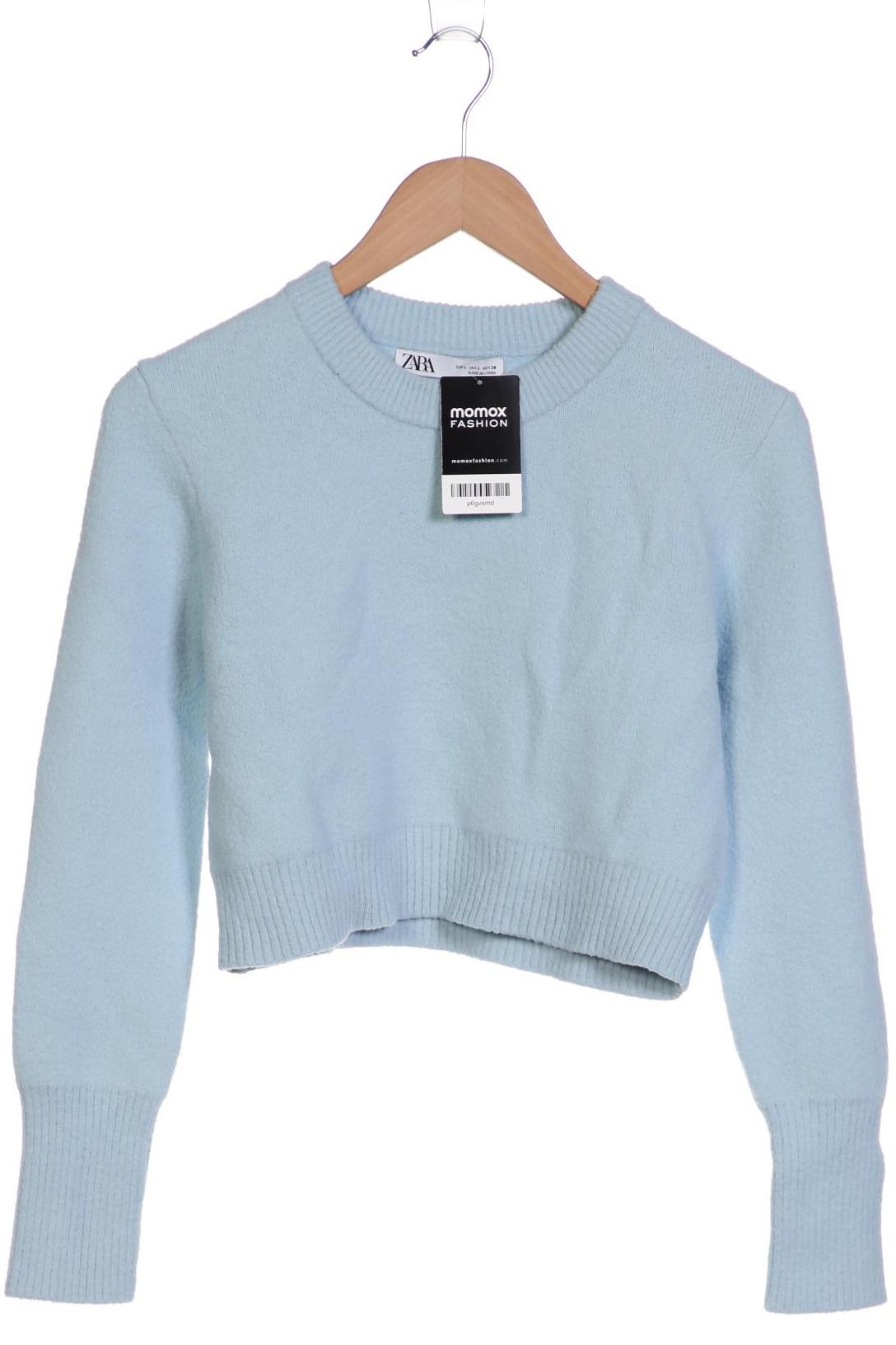 

ZARA Damen Pullover, hellblau