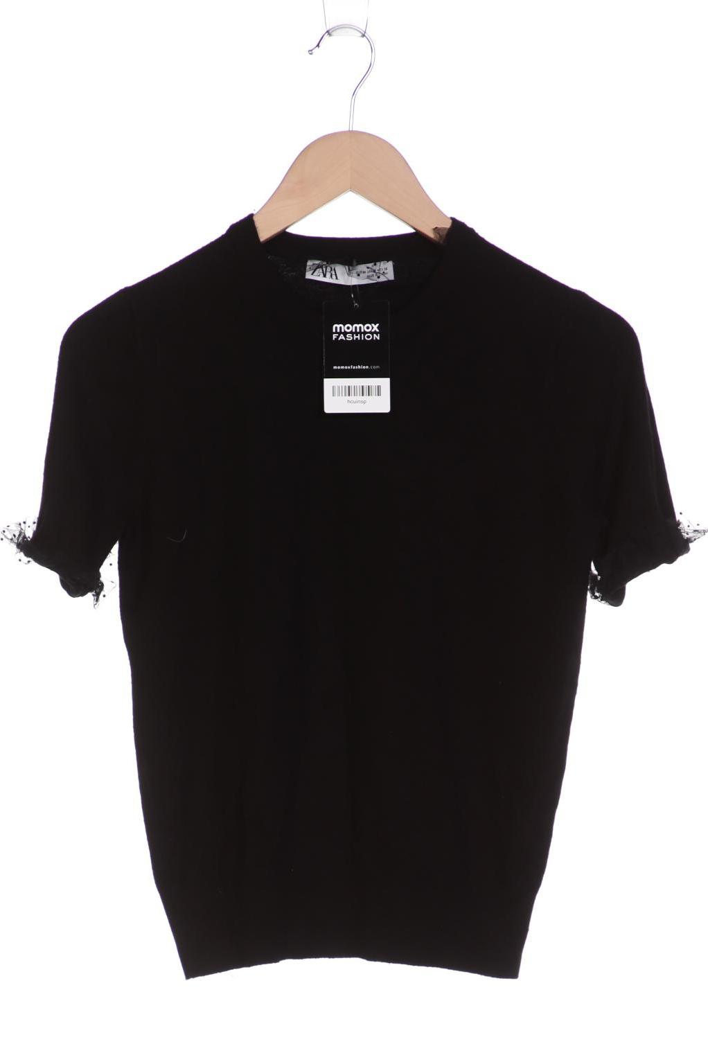 

ZARA Damen Pullover, schwarz