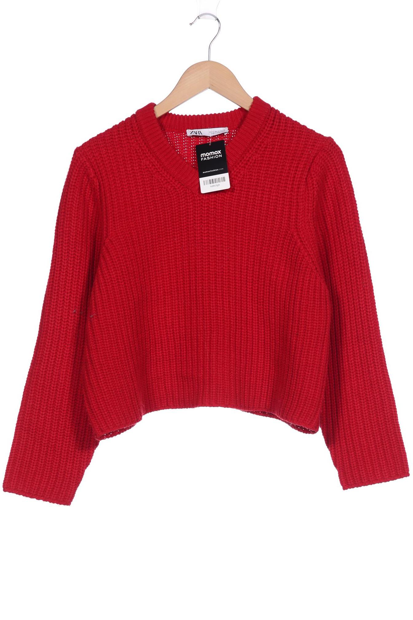 

ZARA Damen Pullover, rot