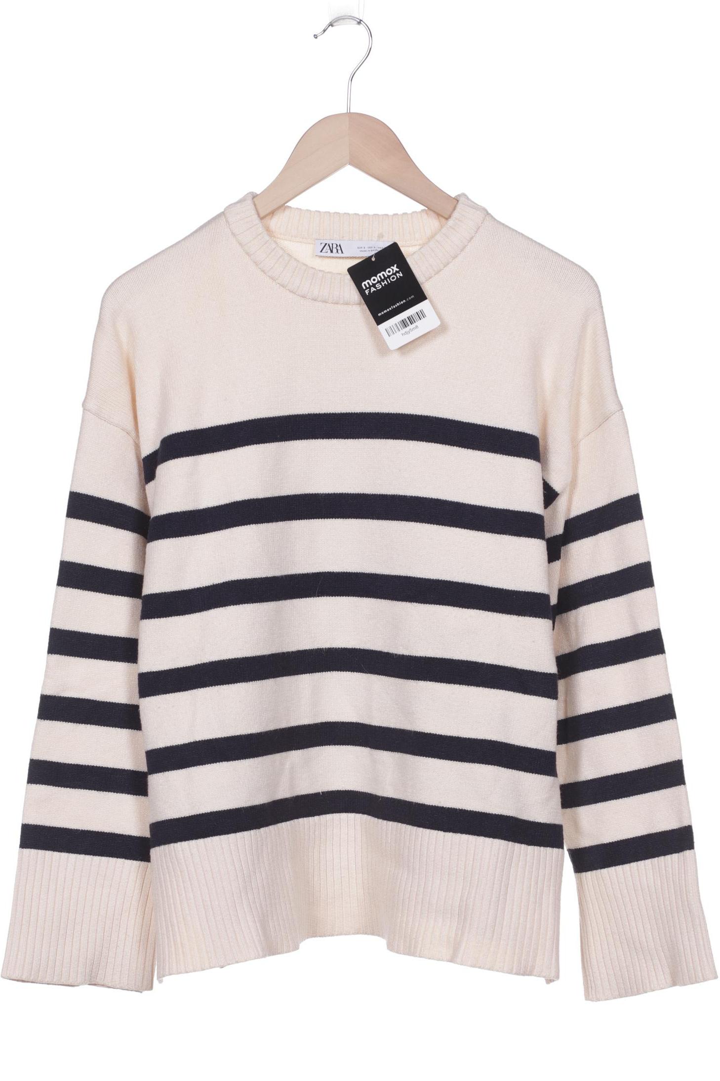 

ZARA Damen Pullover, cremeweiß