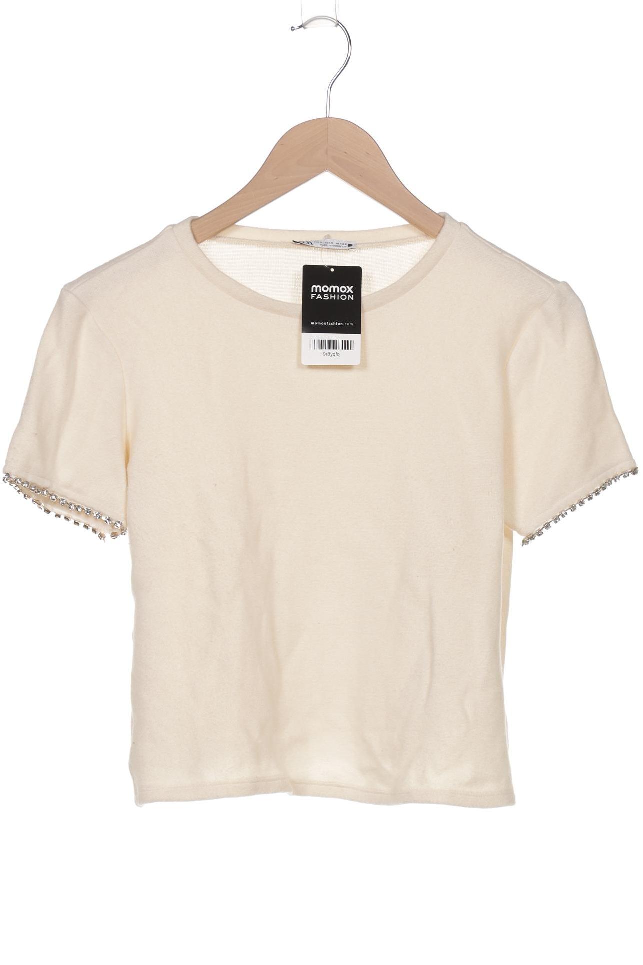 

Zara Damen Pullover, cremeweiß, Gr. 36