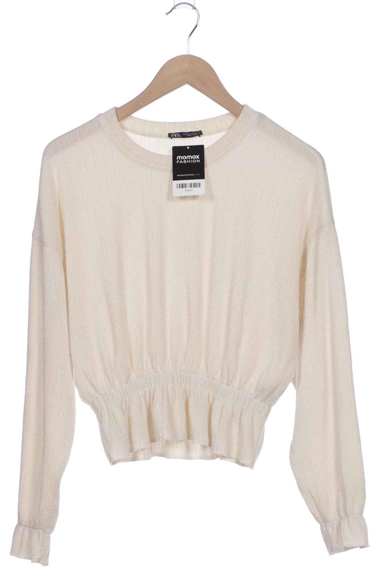 

Zara Damen Pullover, cremeweiß, Gr. 36
