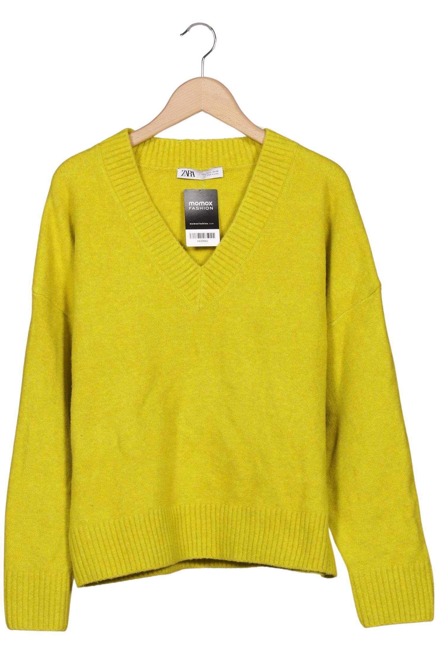 

Zara Damen Pullover, gelb, Gr. 42