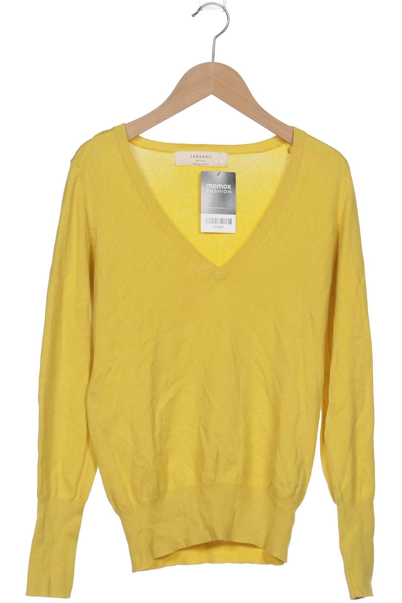 

Zara Damen Pullover, gelb, Gr. 42