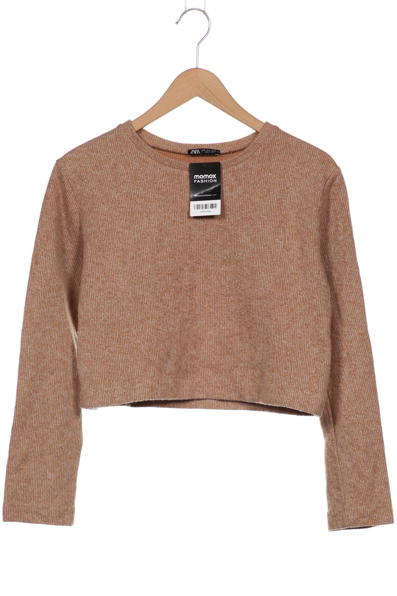 

ZARA Damen Pullover, beige