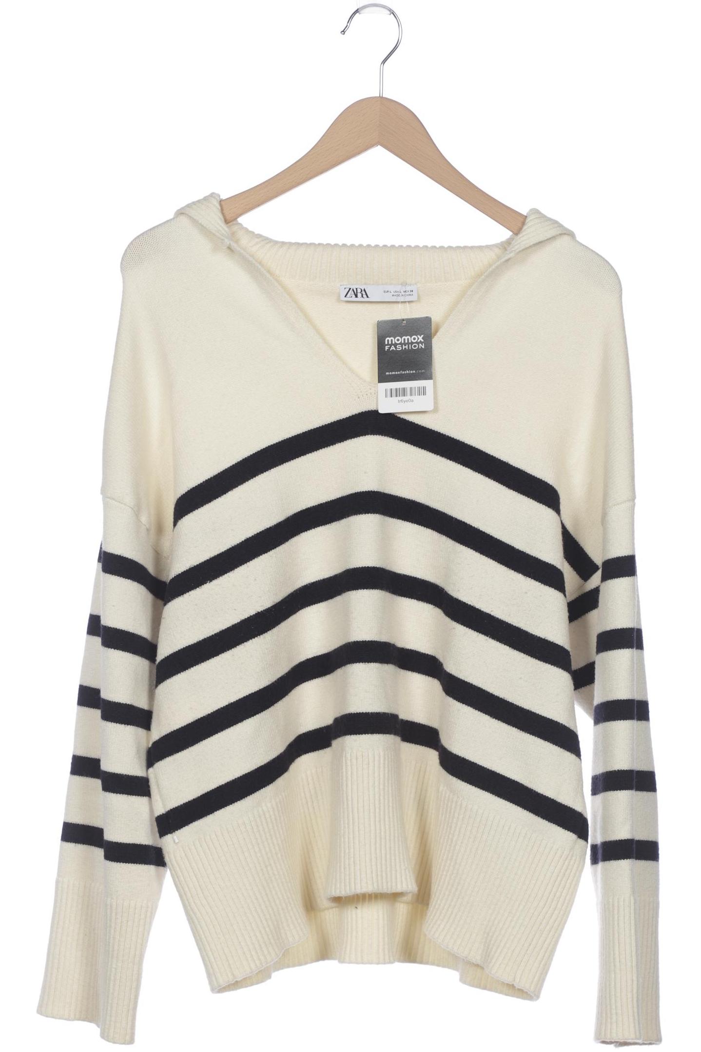 

Zara Damen Pullover, cremeweiß, Gr. 42