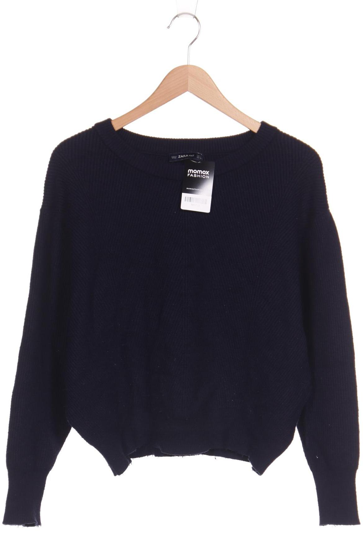 

ZARA Damen Pullover, marineblau