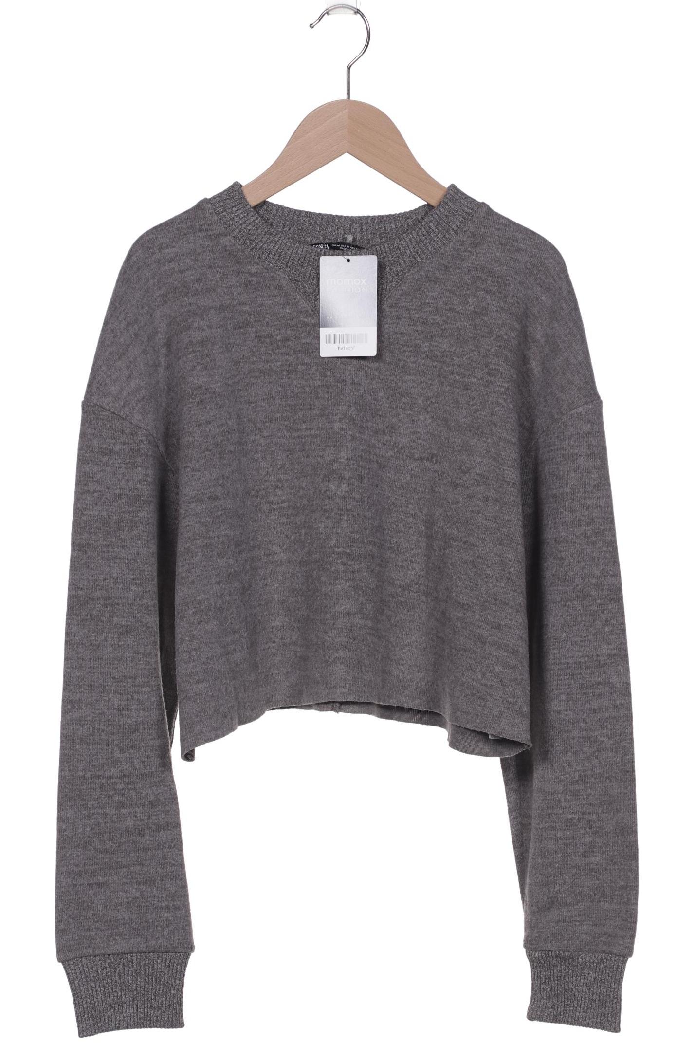 

ZARA Damen Pullover, grau