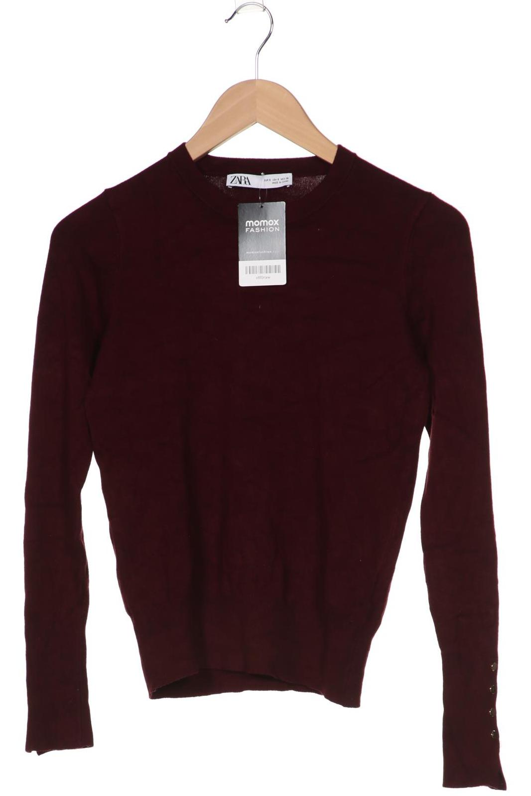 

ZARA Damen Pullover, bordeaux
