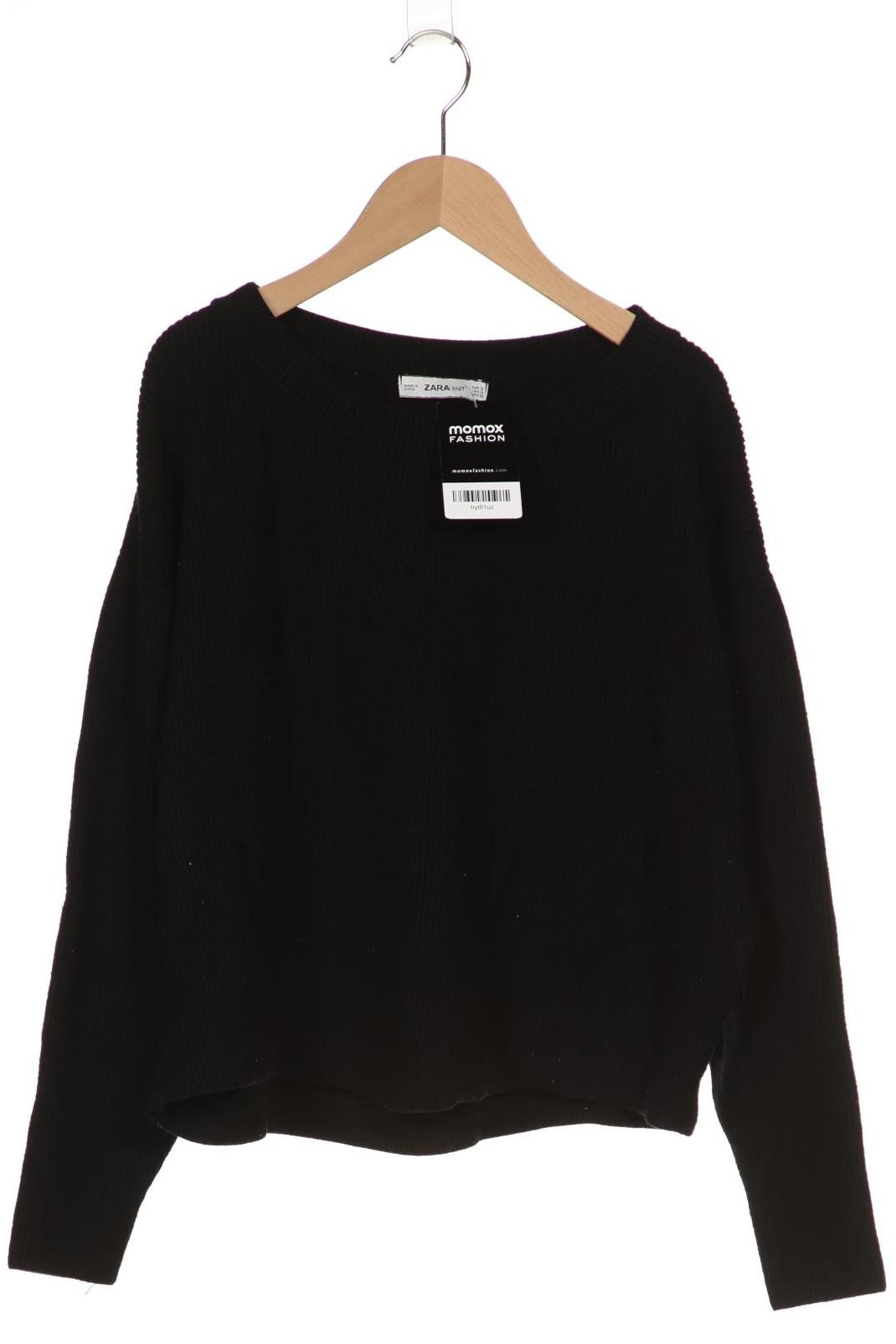 

ZARA Damen Pullover, schwarz