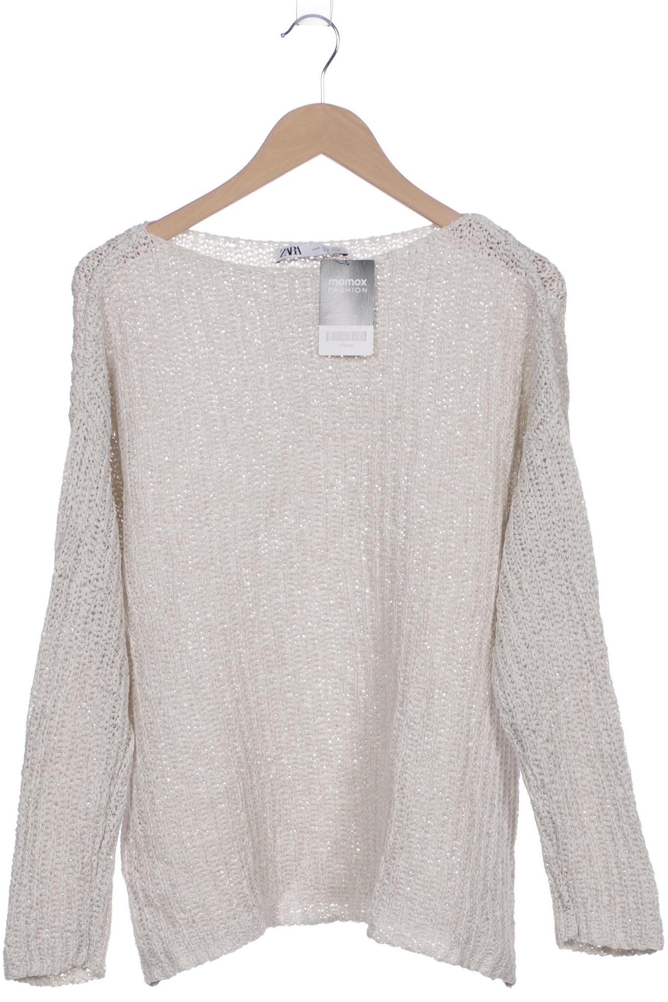 

Zara Damen Pullover, cremeweiß, Gr. 38